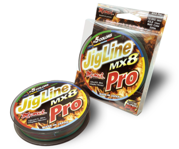 Momoi Jigline MX8 Pro 0.28mm 300mt. Multicolor İp Misina