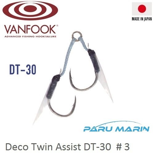 Vanfook Deco Twin Çiftli Asist İğne DT-30  #3