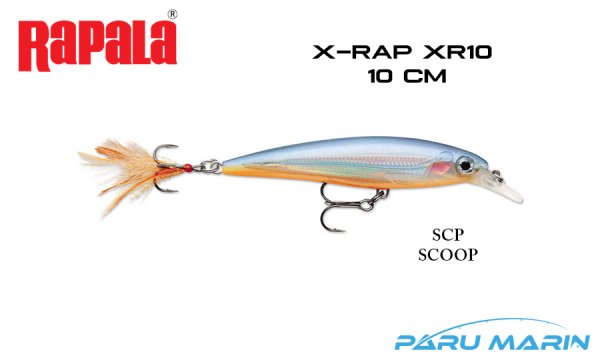 Rapala X-Rap XR10 -  10 cm Sahte Balık SCP - SCOOP