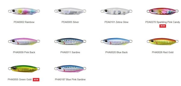 Duo Drag Metal Cast Slow Jig 20Gr. PDA0101 / Zebra Glow