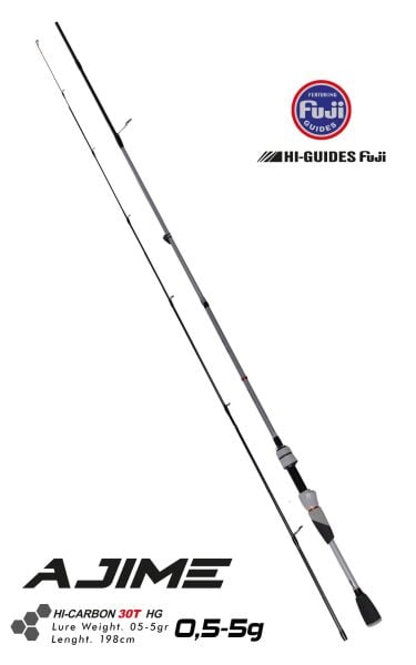 Fujin Ajime 198cm 0.5-5gr LRF Kamışı FAJ-662UL