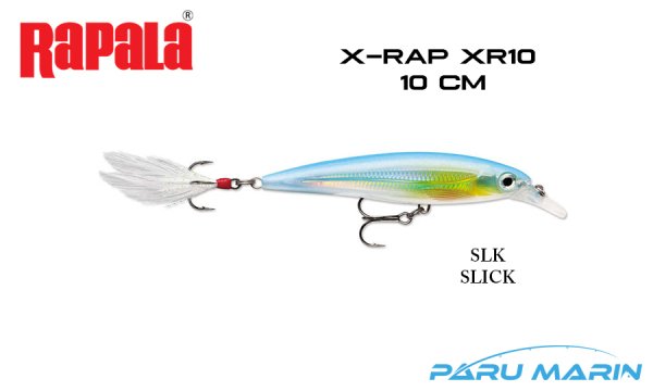 Rapala X-Rap XR10 -  10 cm Sahte Balık SLK - SLICK