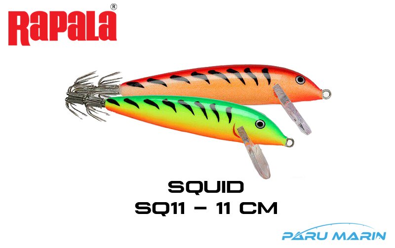 Rapala Squid SQ11 -  11 cm Sahte Kalamar Zokası