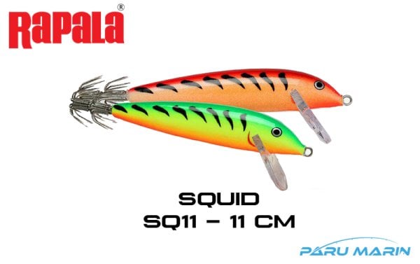 Rapala Squid SQ11 -  11 cm Sahte Kalamar Zokası