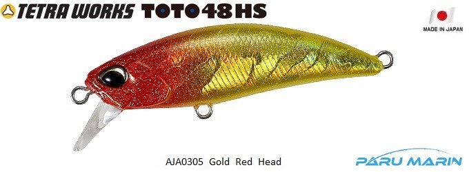 Tetra Works Toto 48HS AJA0305 / Gold Red Head
