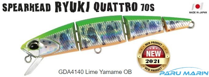 Spearhead Ryuki Quattro 70S GDA4140 Lime Yamame OB