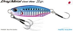 Duo Drag Metal Cast Slow Jig 20Gr. PHA0187 / Blue Pink Sardine
