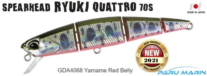 Spearhead Ryuki Quattro 70S GDA4068 Yamame Red Belly