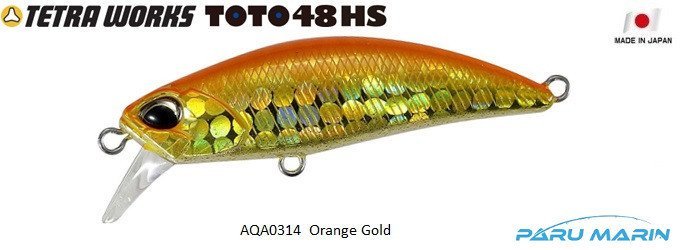 Tetra Works Toto 48HS AQA0314 / Orange Gold