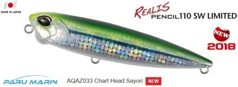 Duo Realis Pencil 110SW AQAZ033 / Chart Head Sayori