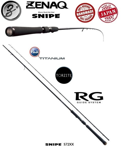 Zenaq Snipe S72XX (RG) Guide 2.28 mt 6 - 35 gr. Spin Olta Kamışı