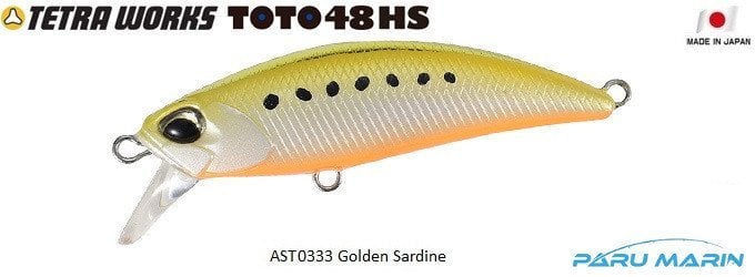 Tetra Works Toto 48HS AST0333 / Golden Sardine