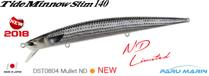 Duo Tide Minnow Slim 140 AST0804 Mullet ND