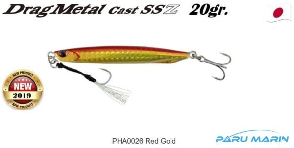 Duo Drag Metal SSZ Jig 20gr. PHA0026 Red Gold