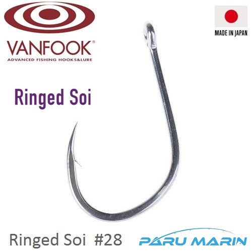 Vanfook Ringed Soi Silver Tin #28 Tekli İğne