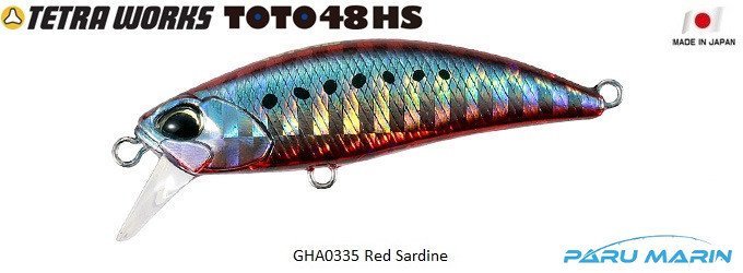 Tetra Works Toto 48HS GHA0335 / Red Sardine