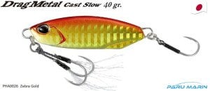 Duo Drag Metal Cast Slow Jig 40Gr. PHA0026 / Red Gold
