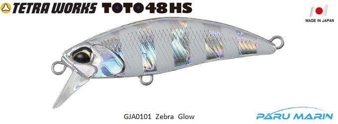 Tetra Works Toto 48HS GJA0101 / Zebra Glow