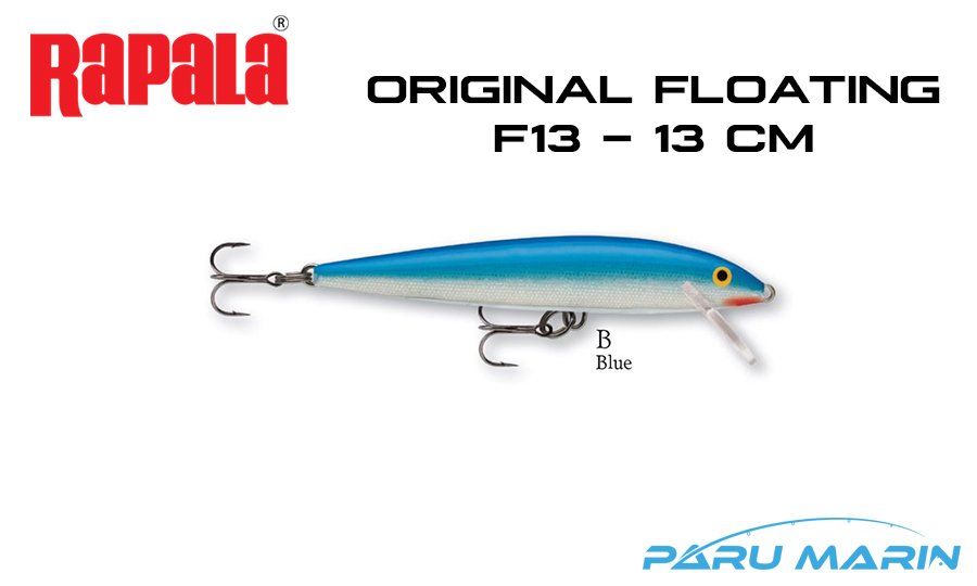 Rapala Original Floating F13 - 13 cm Sahte Balık B - BLUE