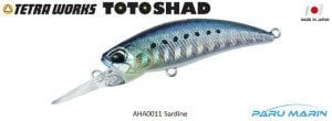 Tetra Works Toto Shad 48S AHA0011 / Sardine