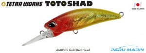 Tetra Works Toto Shad 48S AJA0305 / Gold Red Head