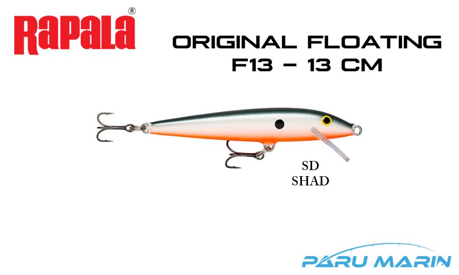 Rapala Original Floating F13 - 13 cm Sahte Balık SD - SHAD