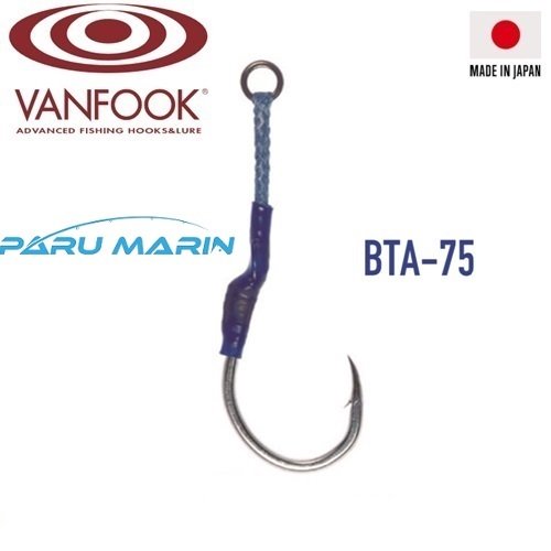 Vanfook Bolt Lock Tekli Assist İğne BTA-75  #3/0 2 Adet