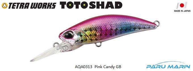 Tetra Works Toto Shad 48S AQA0313 / Pink Candy GB