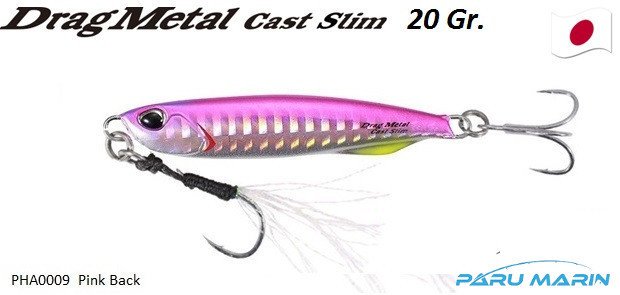 Duo Drag Metal Cast Slim Jig 20gr. PHA0009 / Pink Back