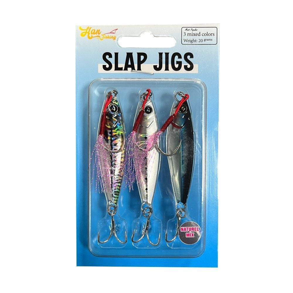 HanFish  Slap Jigs Naturel Mix 15gr.