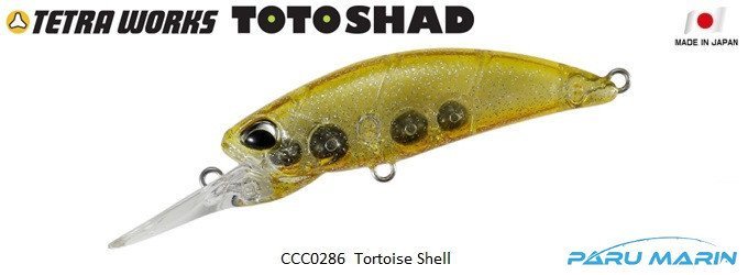 Tetra Works Toto Shad 48S CCC0286 / Tortoise Shell