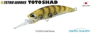 Tetra Works Toto Shad 48S CCC0312 / Gold Shrimp