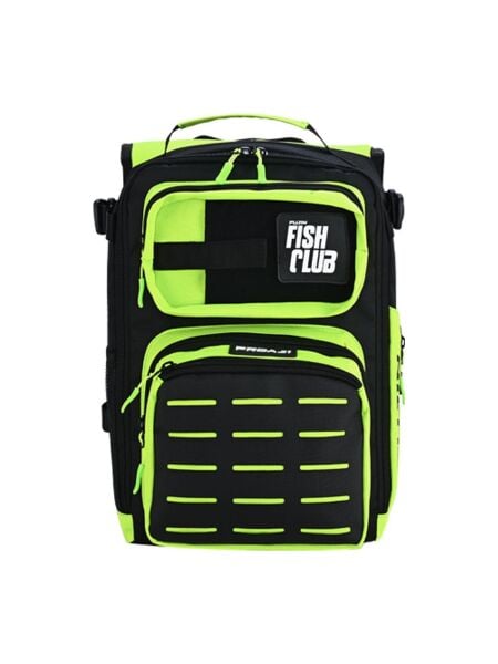 Fujin ProAji Back Pack Black Lime – Balıkçı Sırt Çantası