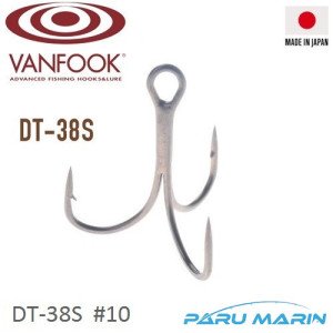 Vanfook 3Lü İğne Silver Dt-38S  7 Adet #10
