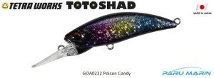 Tetra Works Toto Shad 48S GOA0222 / Poison Candy