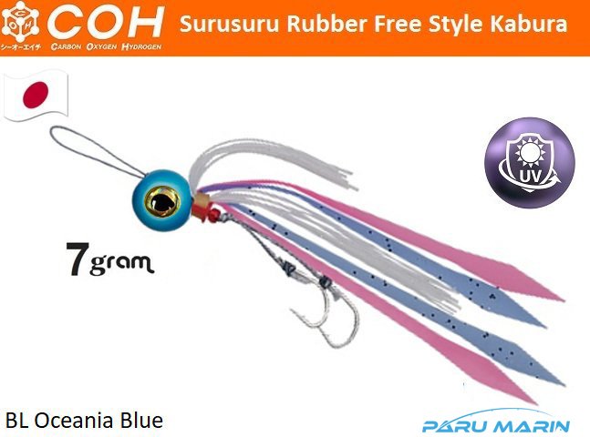 COH Kabura Slider Tai Rubber Jig LRF Suni Yem 7gr. BL