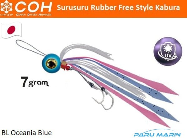 COH Kabura Slider Tai Rubber Jig LRF Suni Yem 7gr. BL