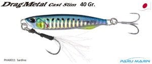 Duo Drag Metal Cast Slim Jig 40gr. PHA0011 / Sardine