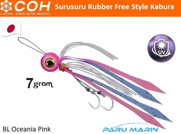 COH Kabura Slider Tai Rubber Jig LRF Suni Yem 7gr. PK