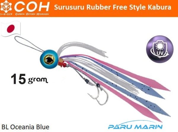 COH Kabura Slider Tai Rubber Jig Suni Yem 15gr. BL