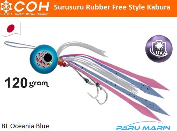 COH Kabura Slider Tai Rubber Jig Suni Yem 120gr. BL