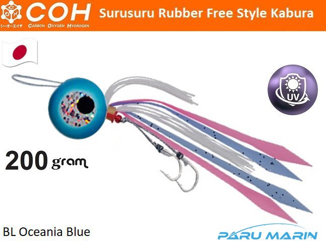 COH Kabura Slider Tai Rubber Jig Suni Yem 200gr. BL