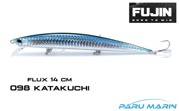 Fujin Flux 140mm 18gr Floating Maket Balık 098 Katakuchi