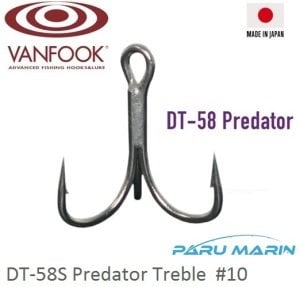 Vanfook 3Lü İğne Silver 8Ad. Dt-58S  #10
