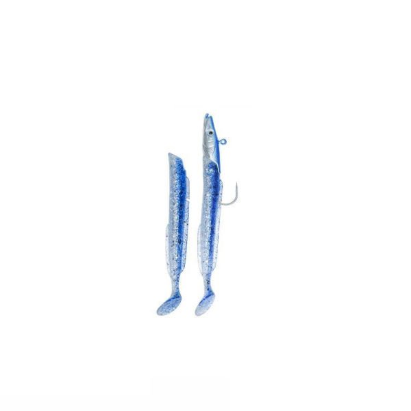 Fujin Salt Eel 13cm 22gr x2 Silikon Yem 021 Blue Glitter