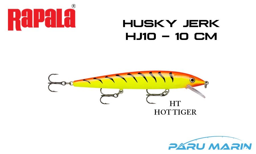 Rapala Husky Jerk HJ10 - 10 cm Sahte Balık HT - HOT TIGER
