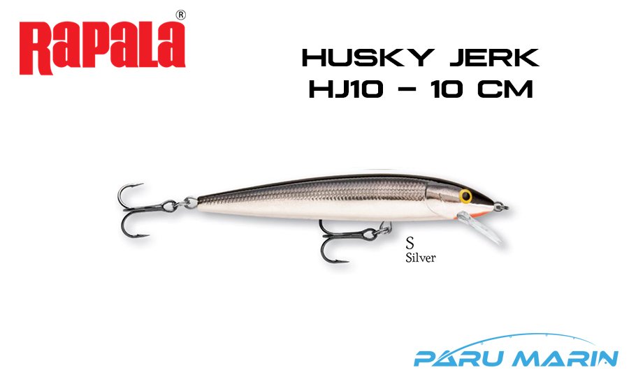 Rapala Husky Jerk HJ10 - 10 cm Sahte Balık S - SILVER