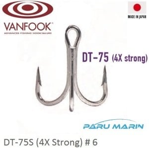 Vanfook Dt-75S Üçlü İğne #6 (Heavy Duty)