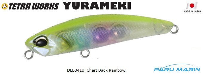 Tetra Works Yurameki DLB0410 / Chart Back Rainbow