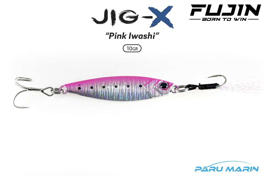 Fujin Jig-X 10gr. Jig Yem PINK IWASHI